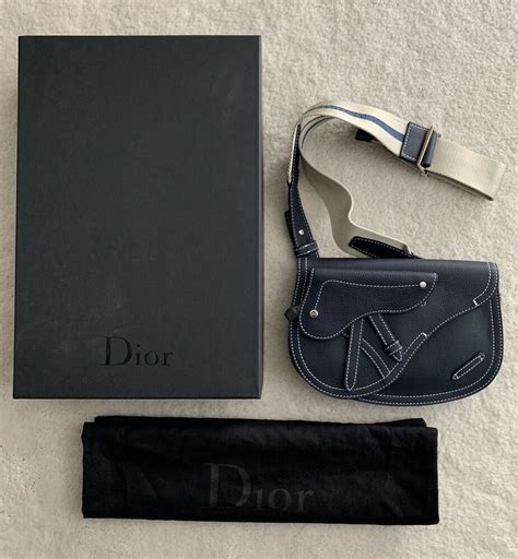 dior kim jones saddle bag